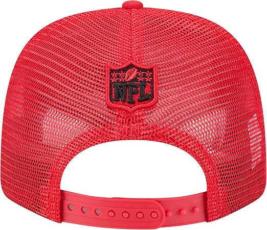 New Era 9SEVENTY 2025 NFL Team Collection Adjustable Stretch-Snap Hat (CA/US, Alpha, One Size, Kansas City Chiefs, Red)