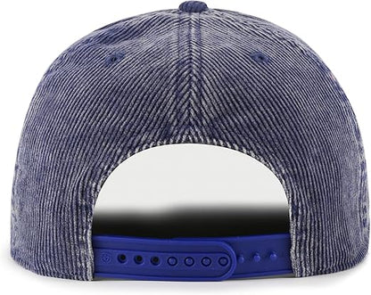47 Hitch MLB Toronto Reclaim Corduroy Adjustable Snapback Hat - Blue