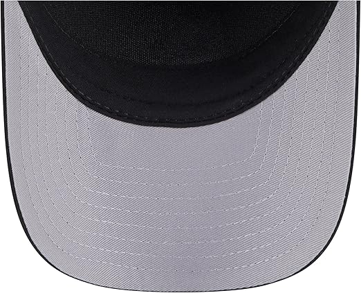 New Era 9FORTY NFL 2025 Team Collection M-Crown A-Frame Adjustable Snapback Hat - Black/White (CA/US, Alpha, One Size, Black, New Orleans Saints)