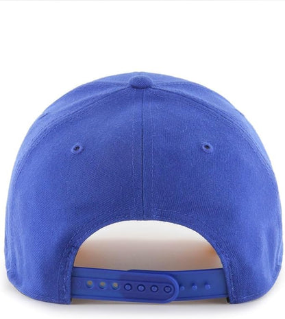 47 NHL New York Rangers Sure Shot MVP Adjustable Snapback Hat Cap - Blue