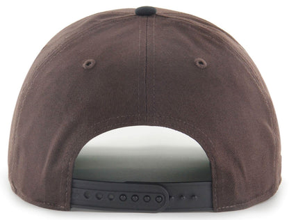 47 Hitch Sure Shot NHL Boston Snapback Hat - Dark Chocolate