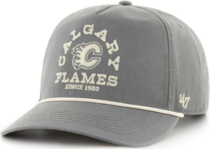 47 Hitch NHL Calgary Flames Canyon Ranchero Adjustable Snapback - Blue