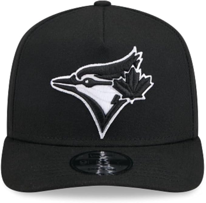 New Era 9SEVENTY MLB Toronto Blue Jays Baseball Cap, Black, Adjustable Stretch-Snap