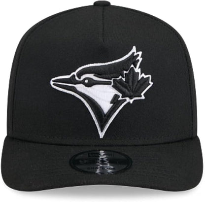 New Era 9SEVENTY MLB Toronto Blue Jays Baseball Cap, Black, Adjustable Stretch-Snap