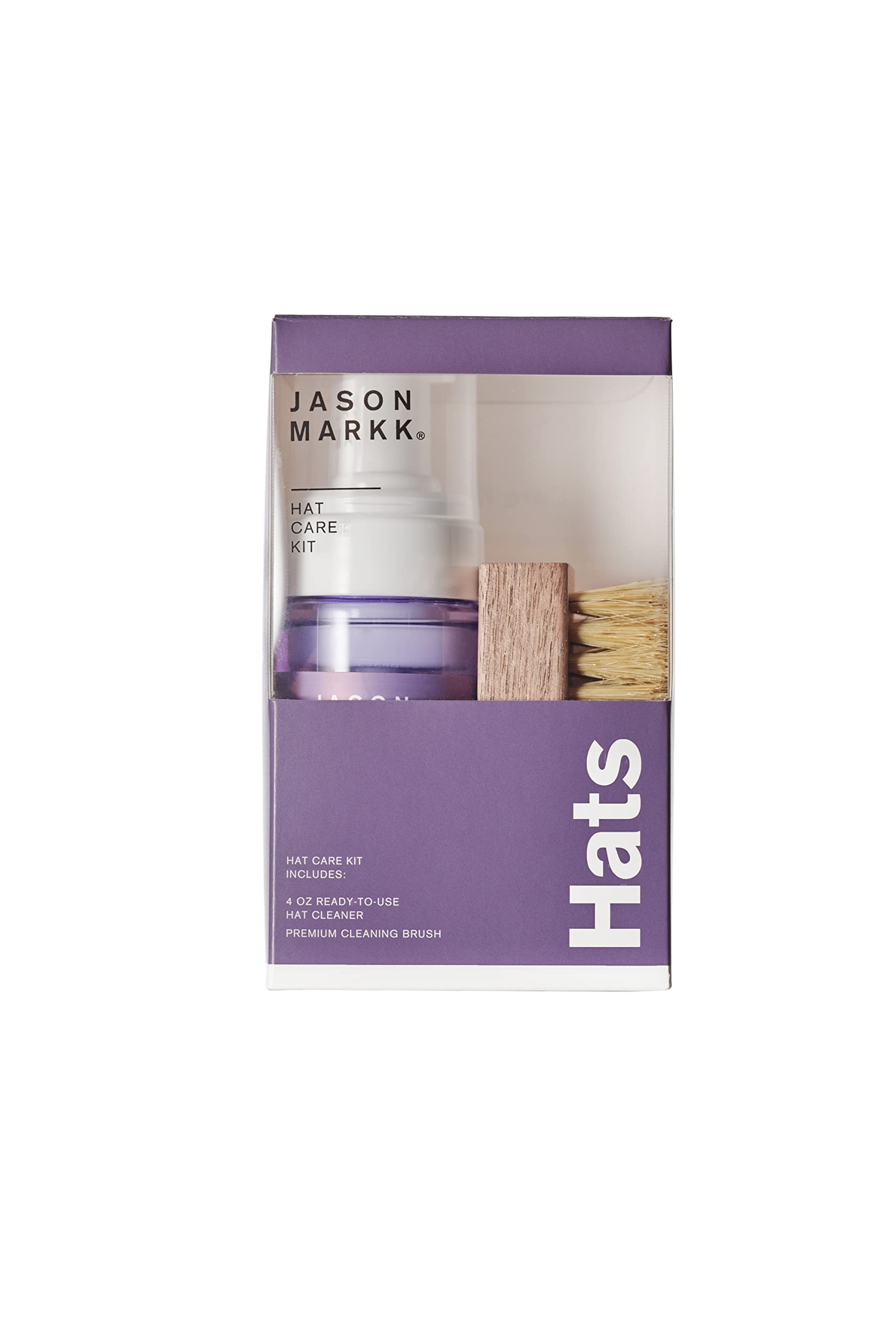 Jason Markk Premium Ready-to-Use Hat Cleaner, Safe for All Materials, Including Cotton, Wool, Felt, Corduroy, Polyester & More - No Water Needed