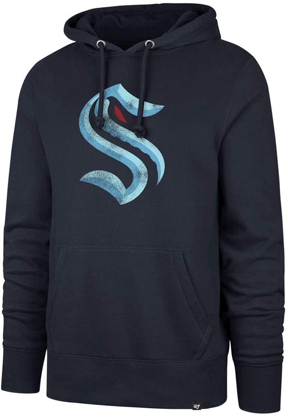 Seattle Kraken Distressed Imprint Headline Hoodie