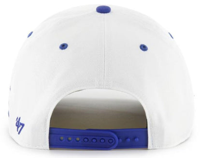 47 MLB Hitch Los Angeles Diamond Snapback Hat - White/Blue