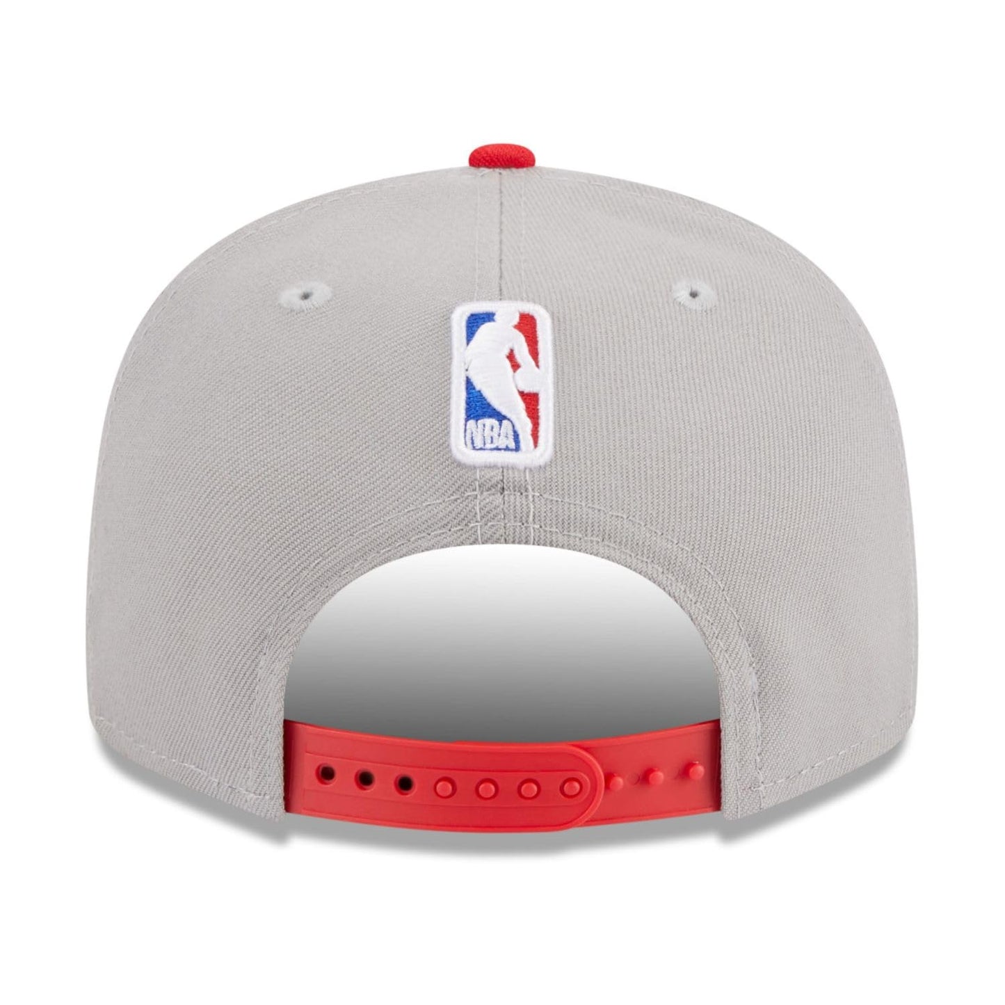 New Era NBA Toronto Raptors 2023 Draft 9FIFTY Snapback Hat - Gray/Red