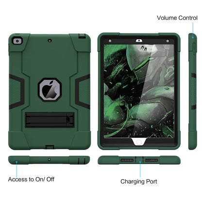 Cantis Case for ipad 9th Generation/iPad 8th Generation/iPad 7th Generation, Slim Heavy Duty Shockproof Rugged Protective Case Built-in Stand for iPad 10.2 inch 2021/2020/2019