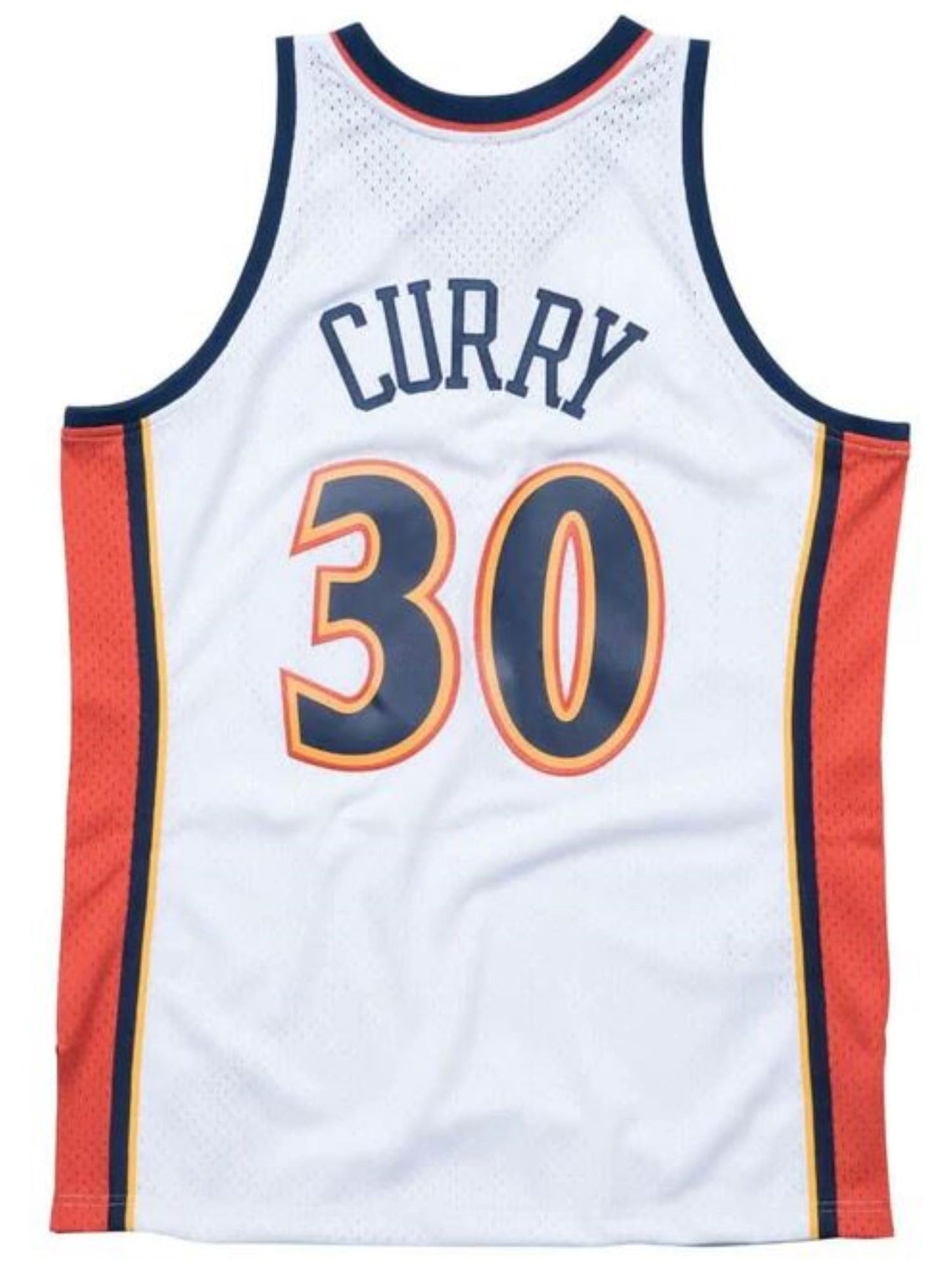 Mitchell & Ness Stephen Curry Golden State Warriors NBA Throwback Jersey White