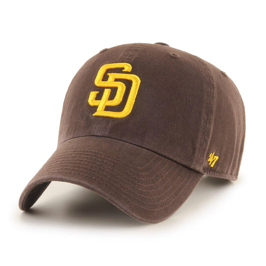 47 Brand Adjustable Cap - Clean UP San Diego Padres Brown