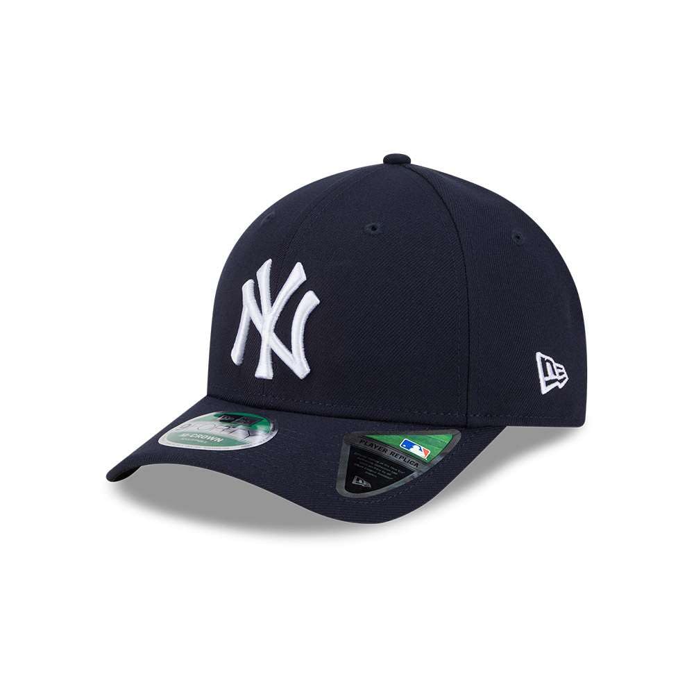 New Era NY Yankees Player Cap MLB 9Forty M-Crown Adjustable for Kids, Navy blue, Talla Única, Navy Blue, One Size