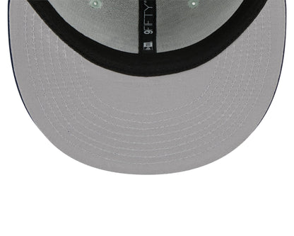 New Era NBA Toronto Raptors Two-Tone Color Pack 9FIFTY Adjustable Snapback Hat - Green/Navy