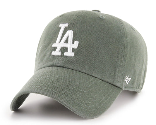 47 MLB Los Angeles Clean Up Adjustable Hat - Moss