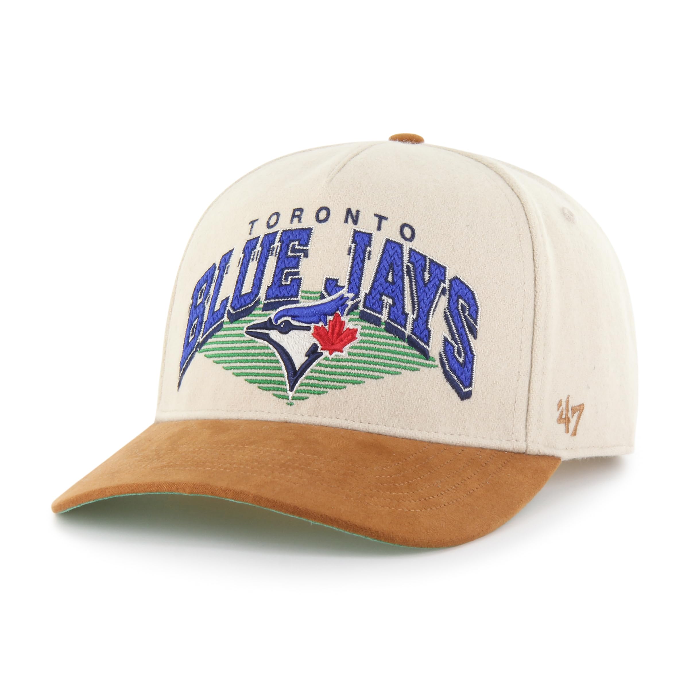 47 MLB Toronto Pomona Wool Rope Hitch Adjustable Hat - Beige