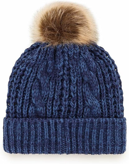 47 Womens NHL Edmonton Meeko Cuff Knit Toque - Navy