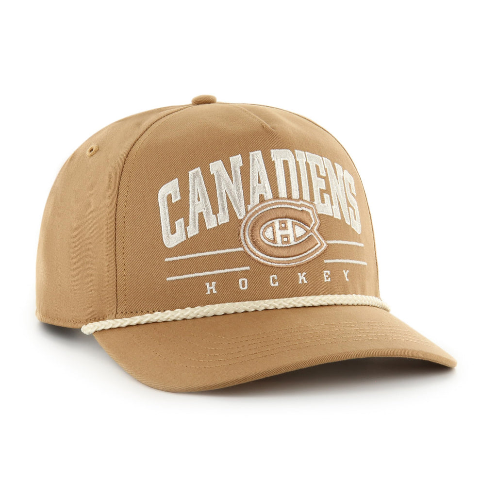 47 Hitch NHL Montreal Canadiens Roscoe Rope Snapback Hat - Brown