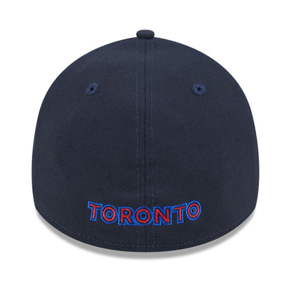New Era MLB Toronto Blue Jays 2024 City Connect 39THIRTY Flex Hat - Navy (CA/US, Alpha, One Size, M/L, Navy)
