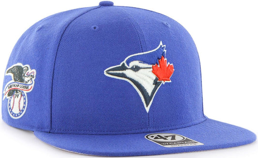 47 Sure Shot Captain Toronto Blue Jays Sidepatch Snapback - Blue