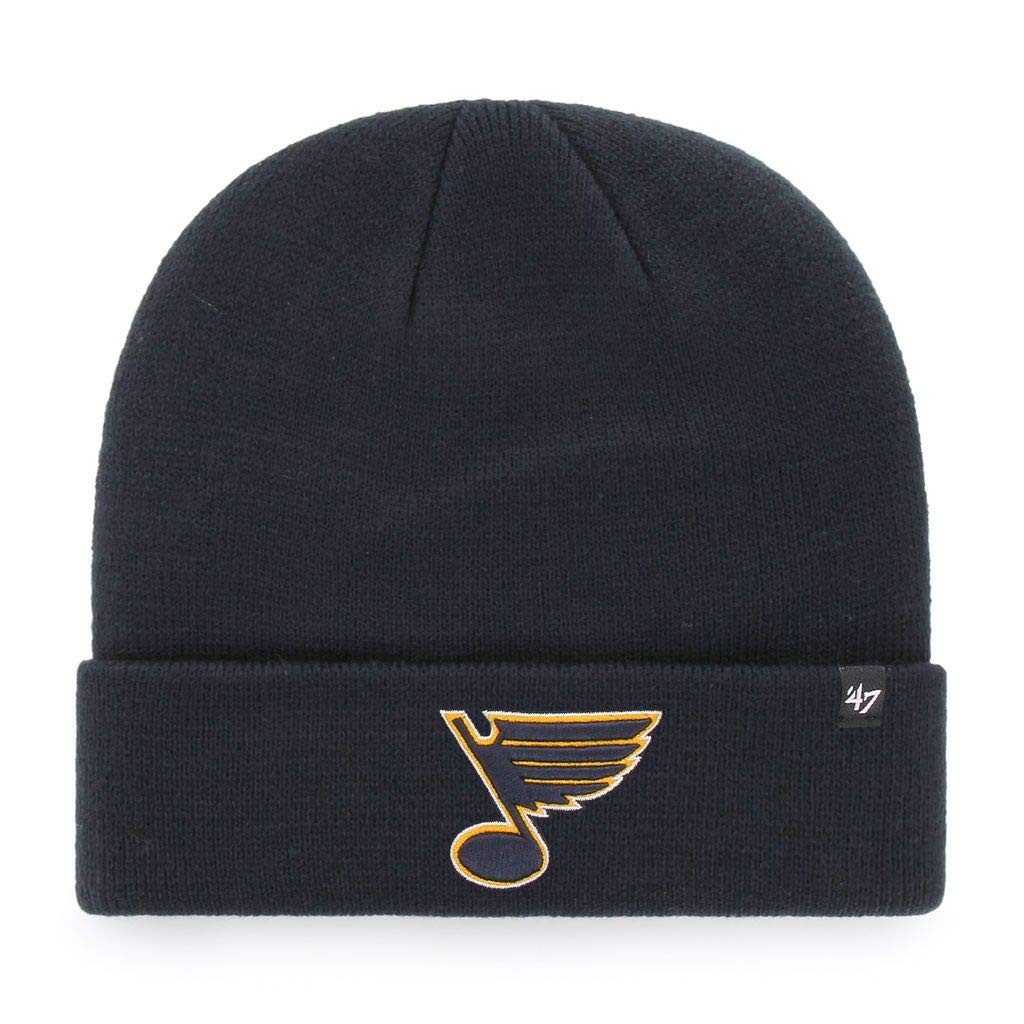 St. Louis Blues NHL '47 Raised Cuff Knit Primary Beanie - One Size
