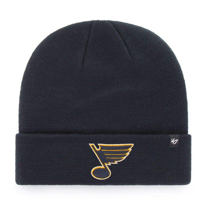 St. Louis Blues NHL '47 Raised Cuff Knit Primary Beanie - One Size