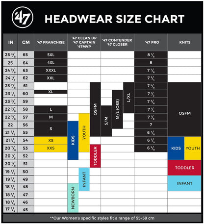 47 NHL Unisex-Adult Primary Logo Cuffed Knit Beanie Hat Cold Weather Hat, One Size