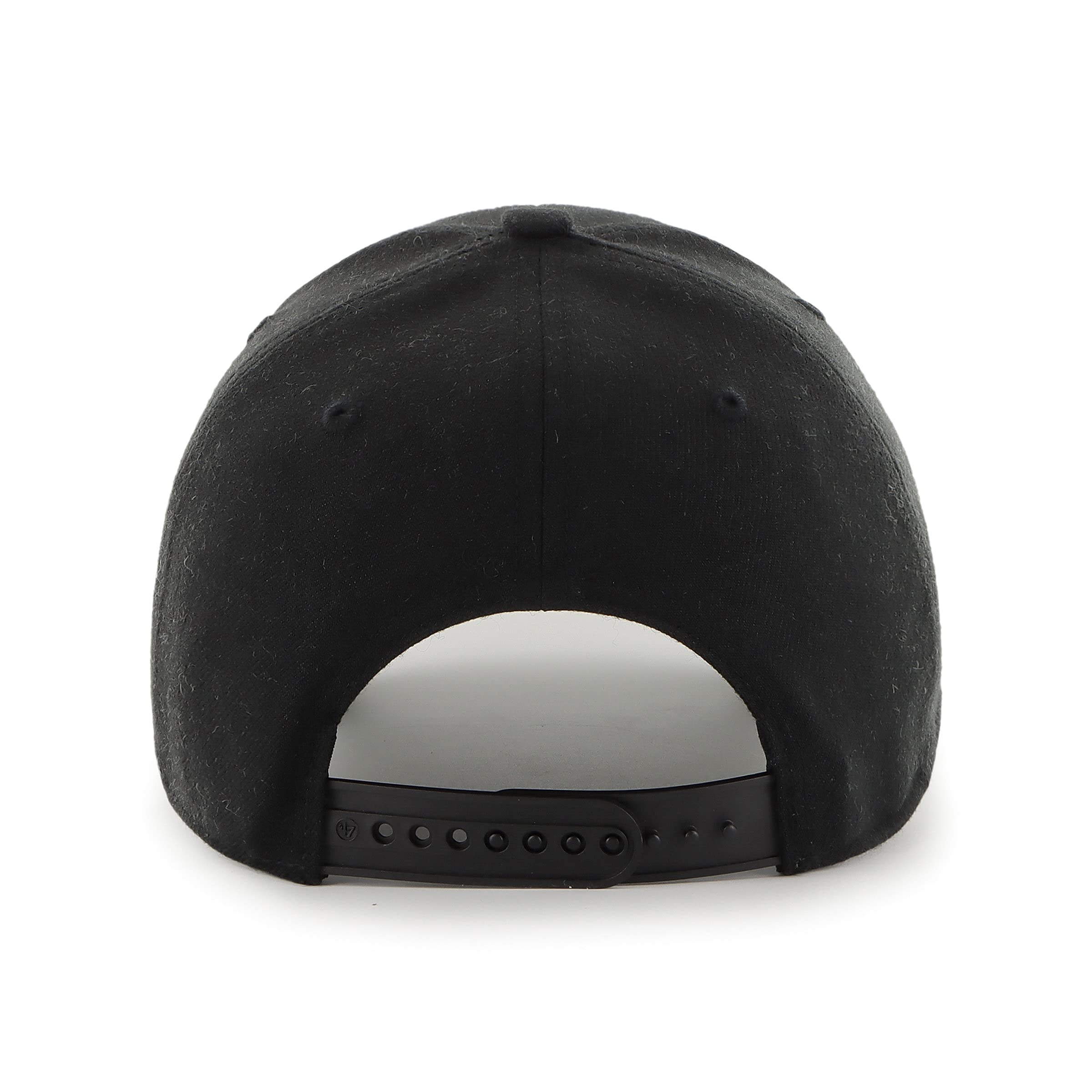 47 Men's Compatible with Pirates Cooperstown World Series Sure Shot MVP Adjustable Hat - One Size Black