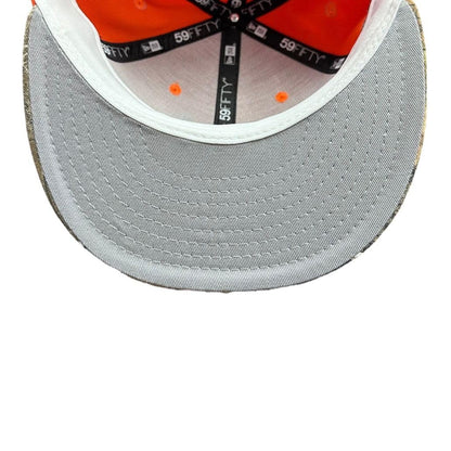 New Era MLB Toronto Blue Jays Real Tree Rush 1993 World Series 59FIFTY Fitted Hat - Orange/Camo