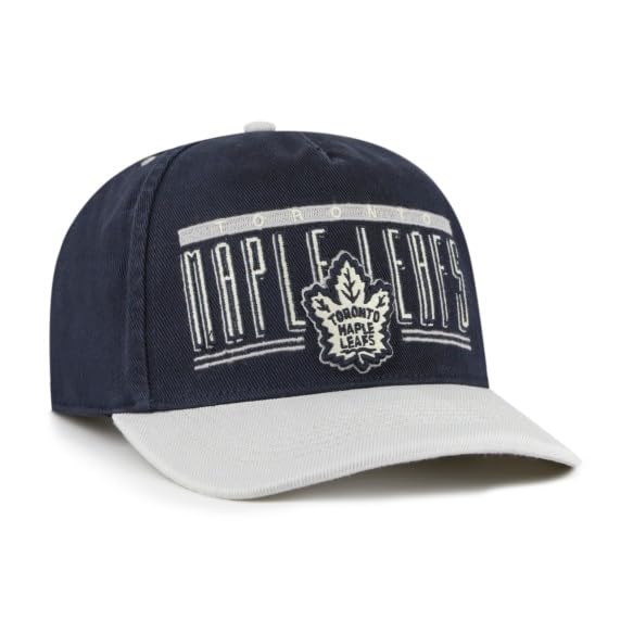 47 NHL Toronto Maple Leafs Double Header Baseline Hitch Snapback - Navy