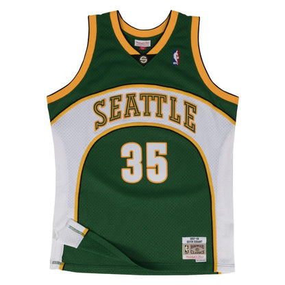 Mitchell And Ness Durant Sonics #35 Green Swingman Jersey GREEN L