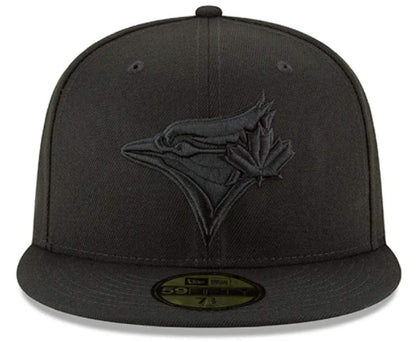 New Era 59Fifty Hat MLB Toronto Blue Jays Alternate Bird Black (7 7/8)