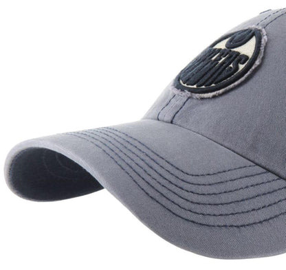 47 NHL Edmonton Scupper Clean Up Adjustable Hat - Grey