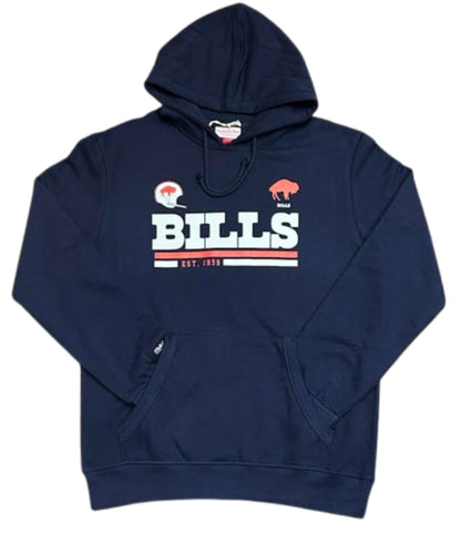 Mitchell & Ness NFL Buffalo Bills Navy Hoodie