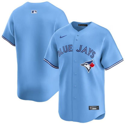 Fanatics Mens MLB Toronto Blue Jays Alternate Limited Blank Jersey - Powder Blue