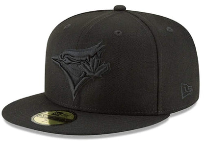 New Era 59Fifty Hat MLB Toronto Blue Jays Alternate Bird Black (7 7/8)