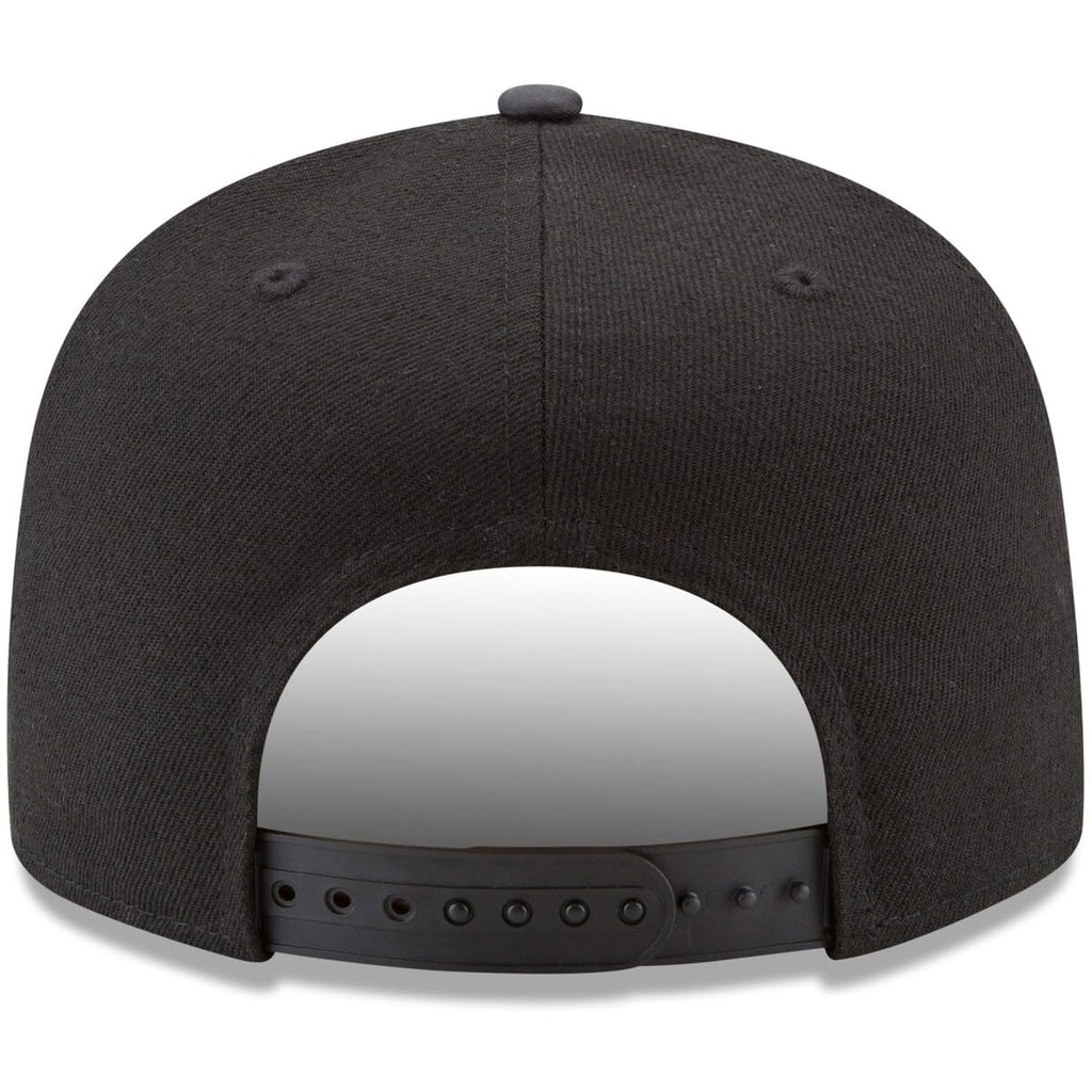 New Era NFL 9FIFTY Black/White Adjustable Snapback Hat Cap One Size Fits All