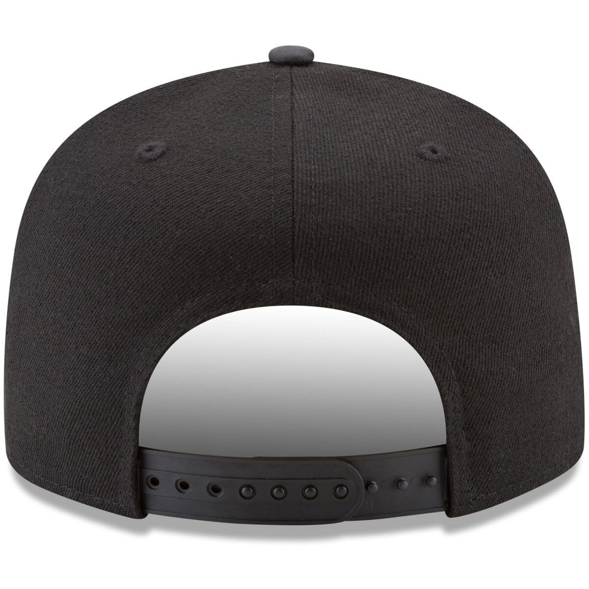New Era NFL 9FIFTY Black/White Adjustable Snapback Hat Cap One Size Fits All