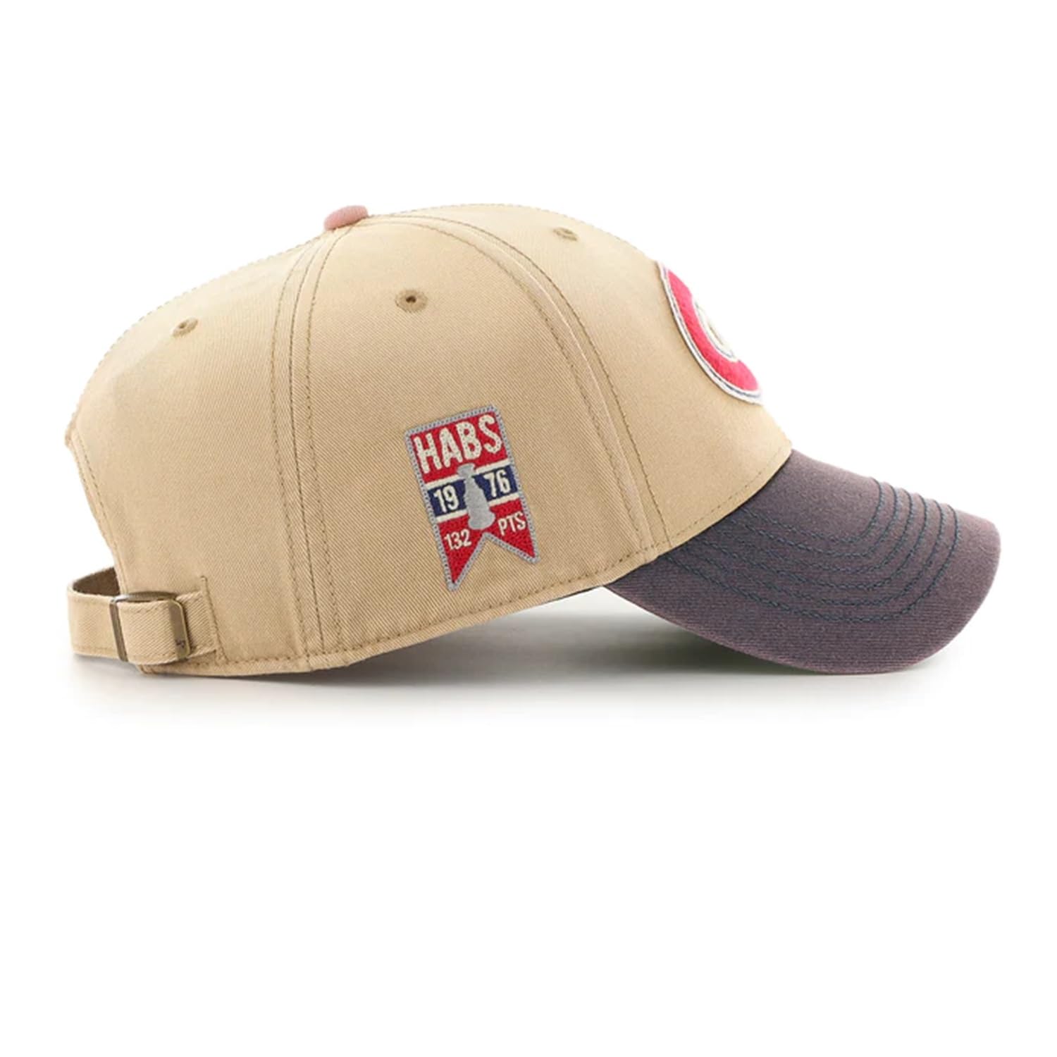 47 Montreal Canadiens NHL Brand Men's Dusted Sedgwick MVP Adjustable HAT Khaki
