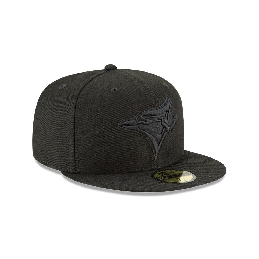 New Era 59Fifty Hat MLB Toronto Blue Jays Alternate Bird Black