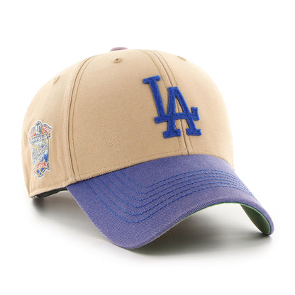 47 MLB Los Angeles Dodgers Dusted Sedgwick MVP Adjustable Hat Khaki/Blue