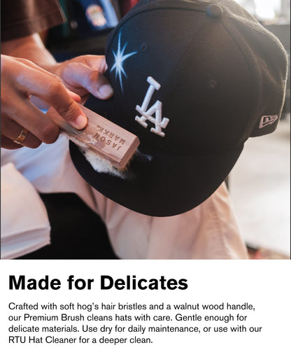 Jason Markk Premium Ready-to-Use Hat Cleaner, Safe for All Materials, Including Cotton, Wool, Felt, Corduroy, Polyester & More - No Water Needed