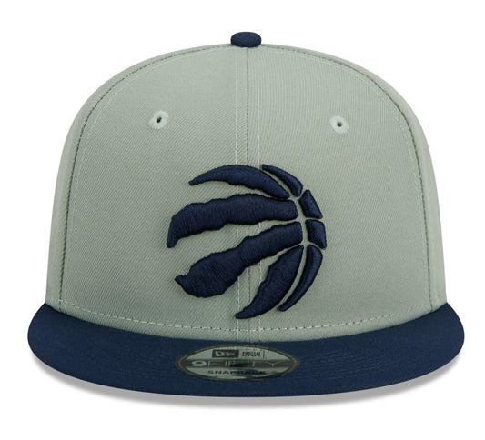 New Era NBA Toronto Raptors Two-Tone Color Pack 9FIFTY Adjustable Snapback Hat - Green/Navy