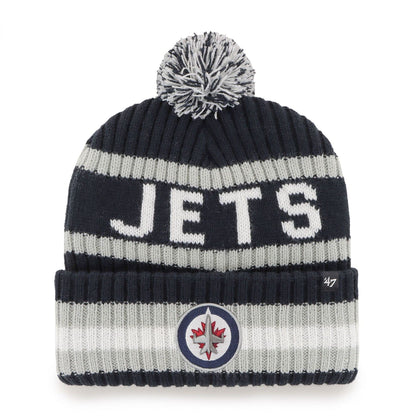 Winnipeg Jets NHL '47 Bering Cuff Pom Knit Hat - One Size