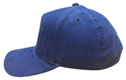 American Needle NHL Edmonton Oilers Corduroy Valin Adjustable Snapback Hat - Blue