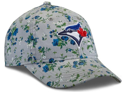 New Era 9TWENTY Youth MLB Toronto Blue Jays Bouquet Junior Adjustable Hat - Grey
