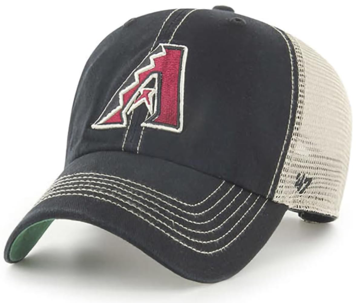 47 MLB Trawler Team Color Mesh Trucker Clean Up Adjustable Hat, Adult One Size Fits All