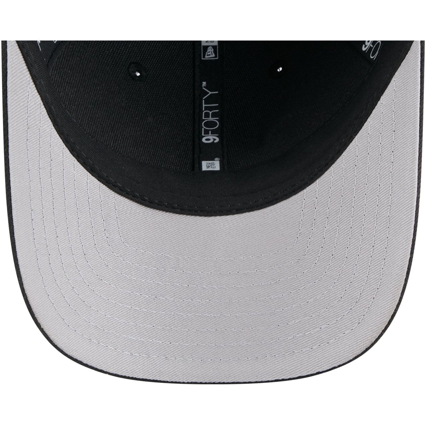 New Era Men's Detroit Lions Team Classic Black 940 M-Crown Adjustable Snapback Hat - One Size