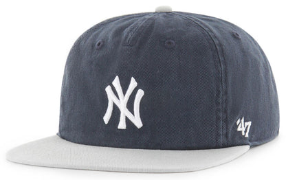 47 Captain MLB New York Burnside Adjustable Snapback Cap - Navy