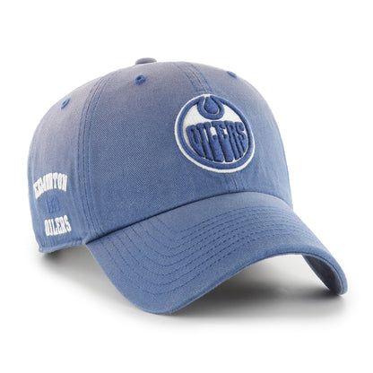 47 NHL Edmonton Truro Clean Up Adjustable Hat - Blue