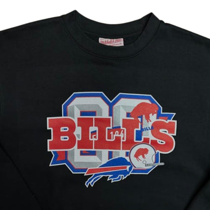 Mitchell & Ness NFL Buffalo Bills Anniversary Crew Neck - Black